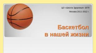 Telovýchovný projekt na tému História basketbalu bol zavŕšený telovýchovným projektom na tému Zdokonaľovanie basketbalu