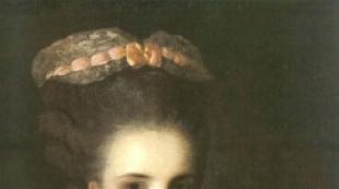 The private life of a Russian woman in the 18th century