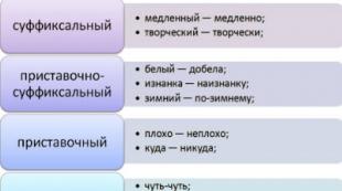 Mis on määrsõnad vene keeles, nende kujunemine ja roll lauses Teade määrsõnast kui kõneosast