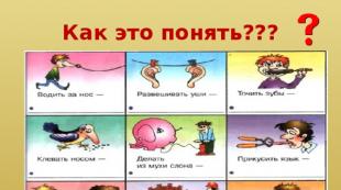 Témy projektov v ruskom jazyku
