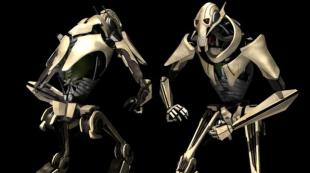 Star Wars: General Grievous without a mask