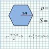 Obseg šestkotnika: spletni kalkulator, formule, primeri rešitev